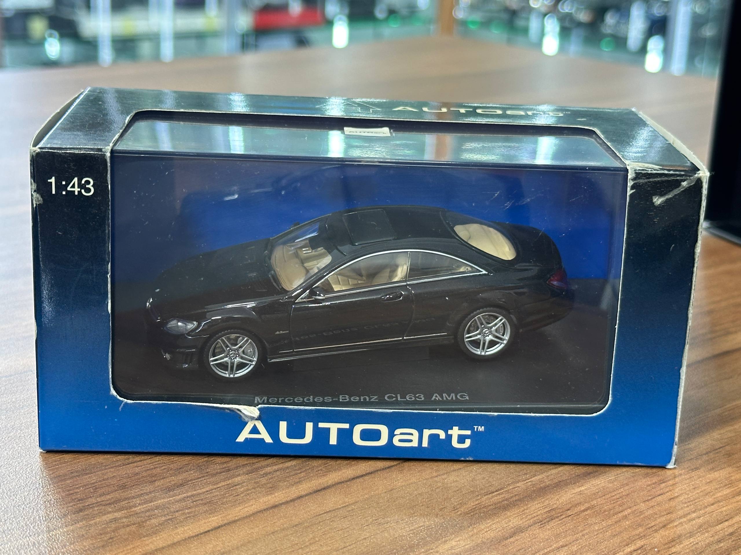 1/43 Diecast Model Mercedes-Benz CL63 AMG – (AUTOart) – dturman.com