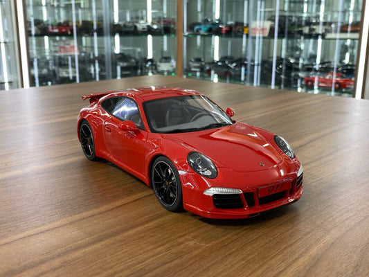 1/18 Resin Porsche 911 (991) Carrera S  in Red by GTSpirit - Limited 750 pcs