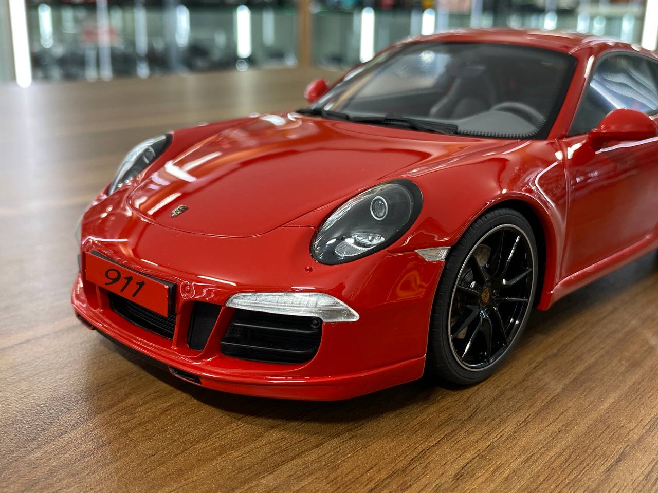 1/18 Resin Porsche 911 (991) Carrera S in Red by GTSpirit - Limited 750 pcs