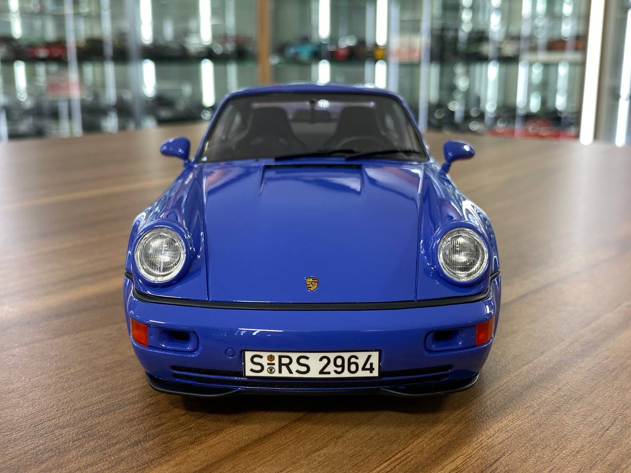 1/18 Resin GT Spirit Porsche 911 (964) Carrera RS 3.8 1992 Blue Limited 999 pcs