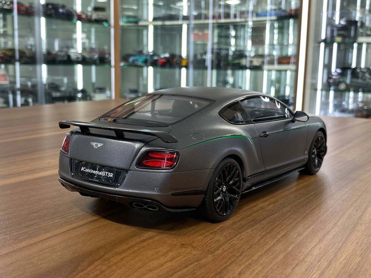1/18 Resin Bentley Continental GT3-R 2015 Matt Grey Limited 504 pcs