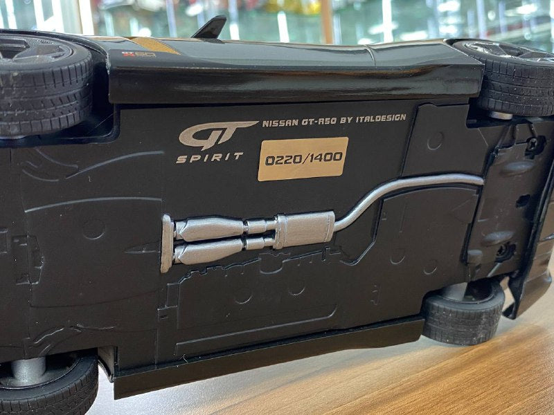 1/18 Resin Nissan GT-R50 BY ITALDESIGN 2018 Grey metallic/ Copper Limited 1400