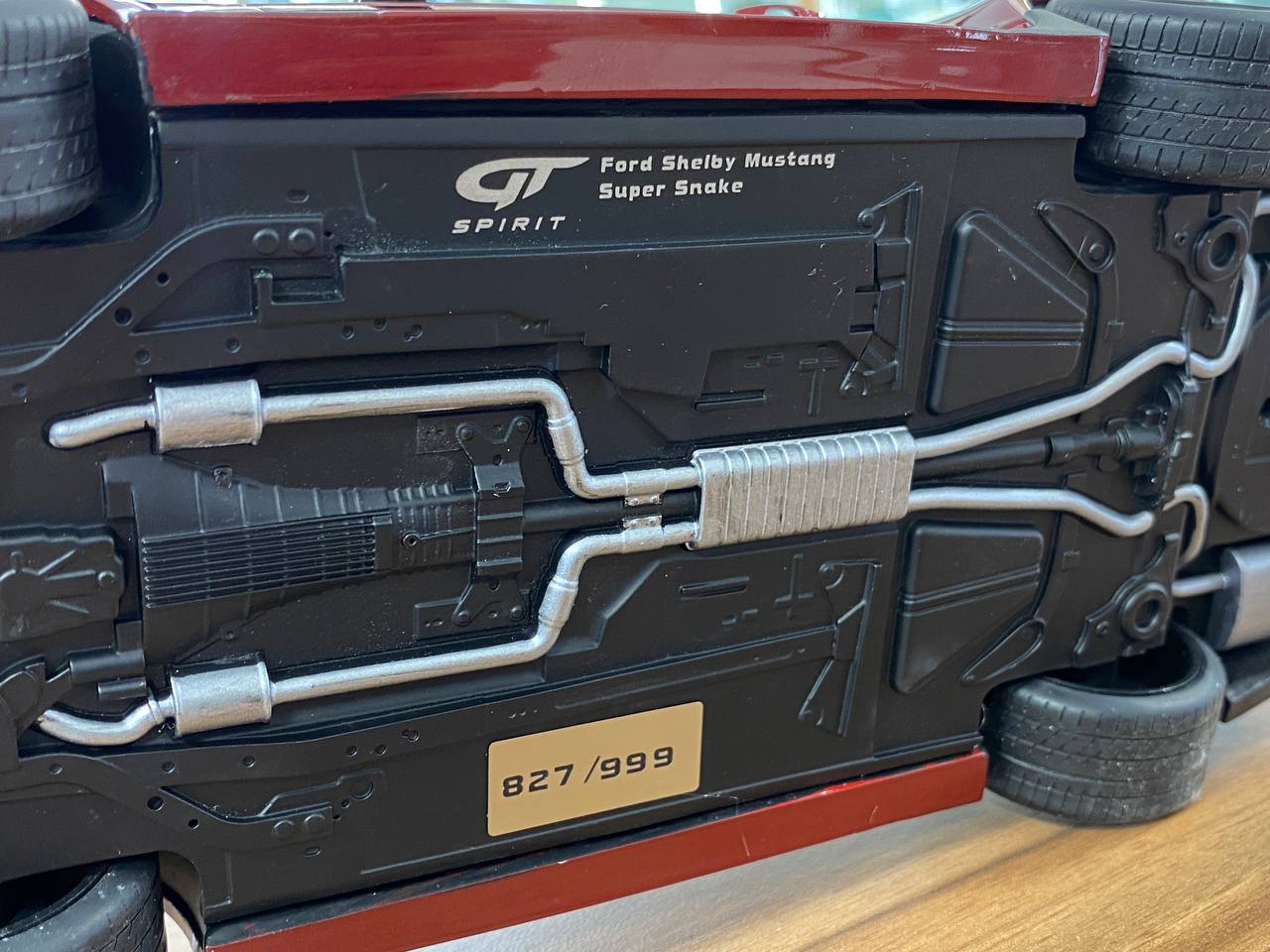 1/18 Resin GT Spirit FORD Mustang Shelby Super Snake 2020 Red / white stripe Limited 999 pcs