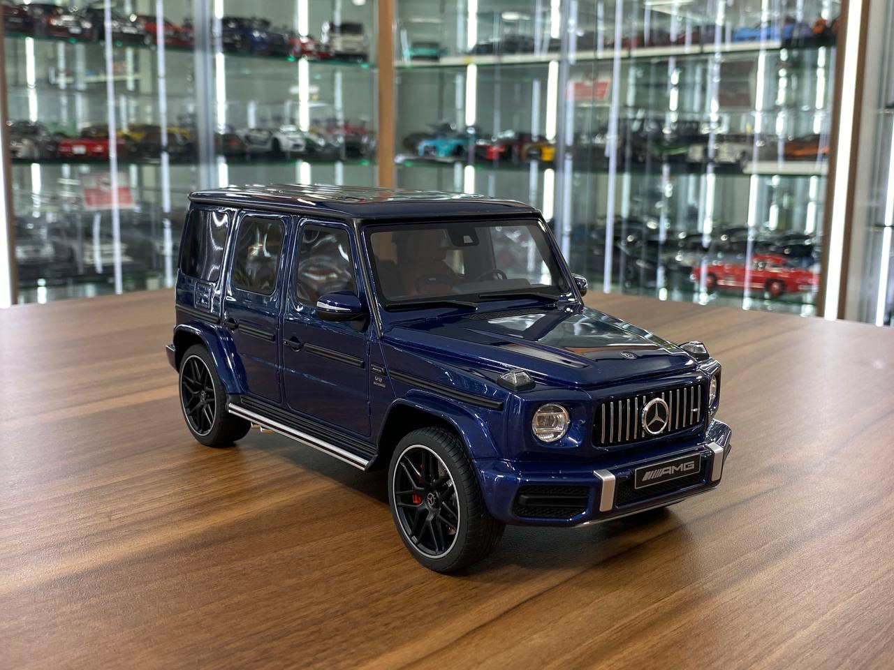 18 Resin model GT Spirit Mercedes Benz AMG G 63 W464 2020 Blue Metallic Limited 999 pcs