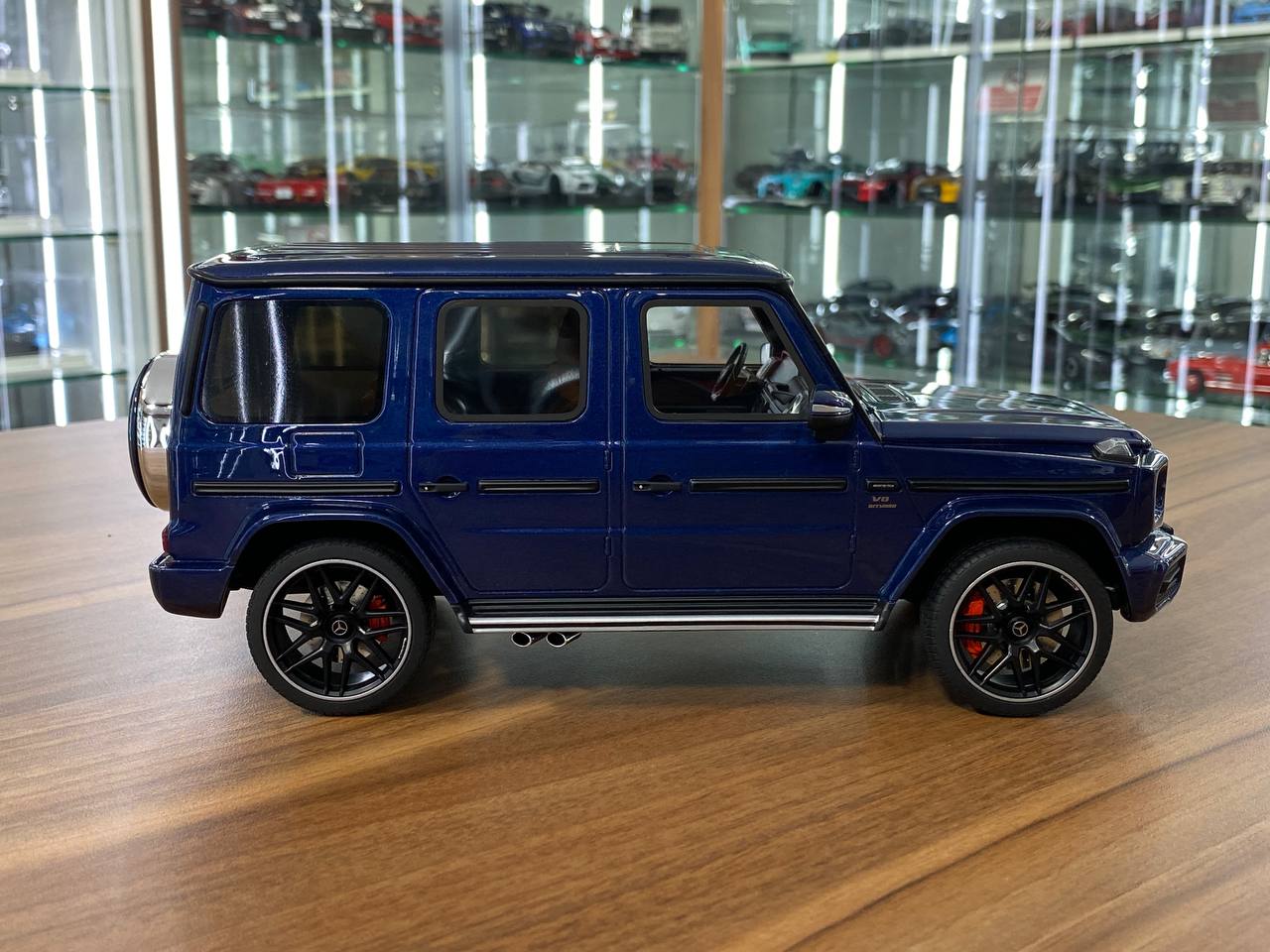 18 Resin model GT Spirit Mercedes Benz AMG G 63 W464 2020 Blue Metallic Limited 999 pcs