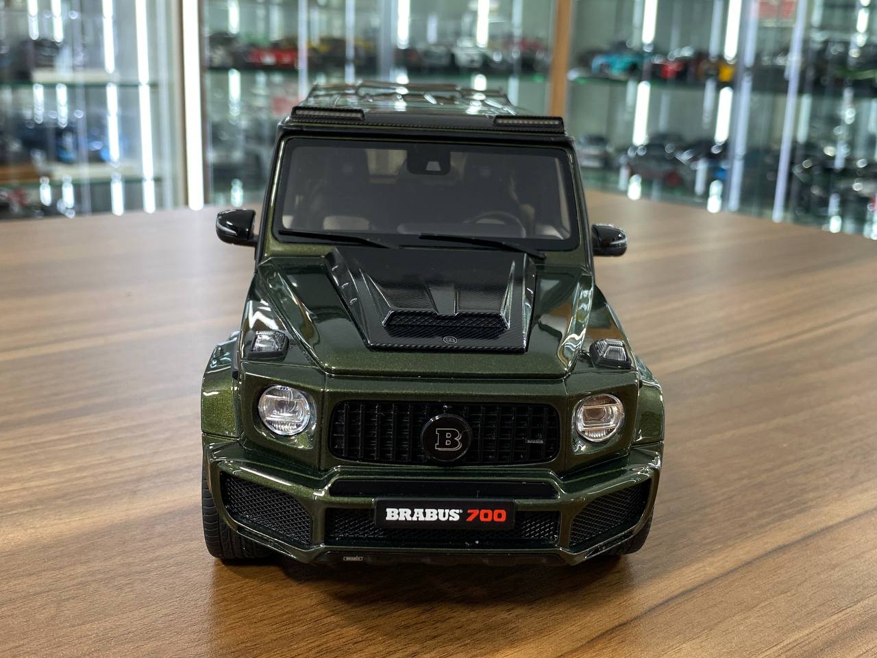 1/18 Resin model GT Spirit Mercedes Benz G 63 BRABUS 700 Widestar 2023 Olive Green Limited 999 pcs