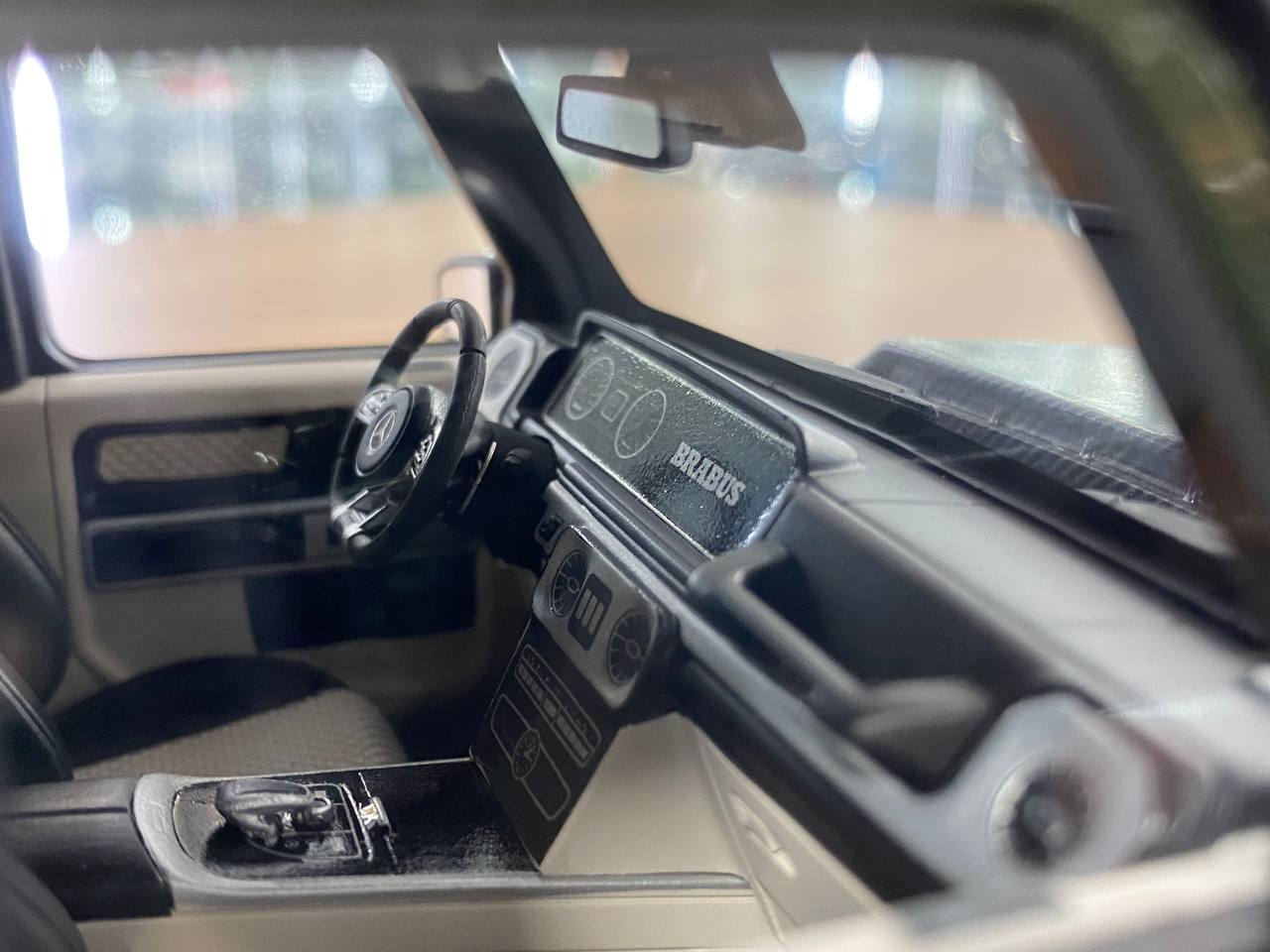 1/18 Resin model GT Spirit Mercedes Benz G 63 BRABUS 700 Widestar 2023 Olive Green Limited 999 pcs