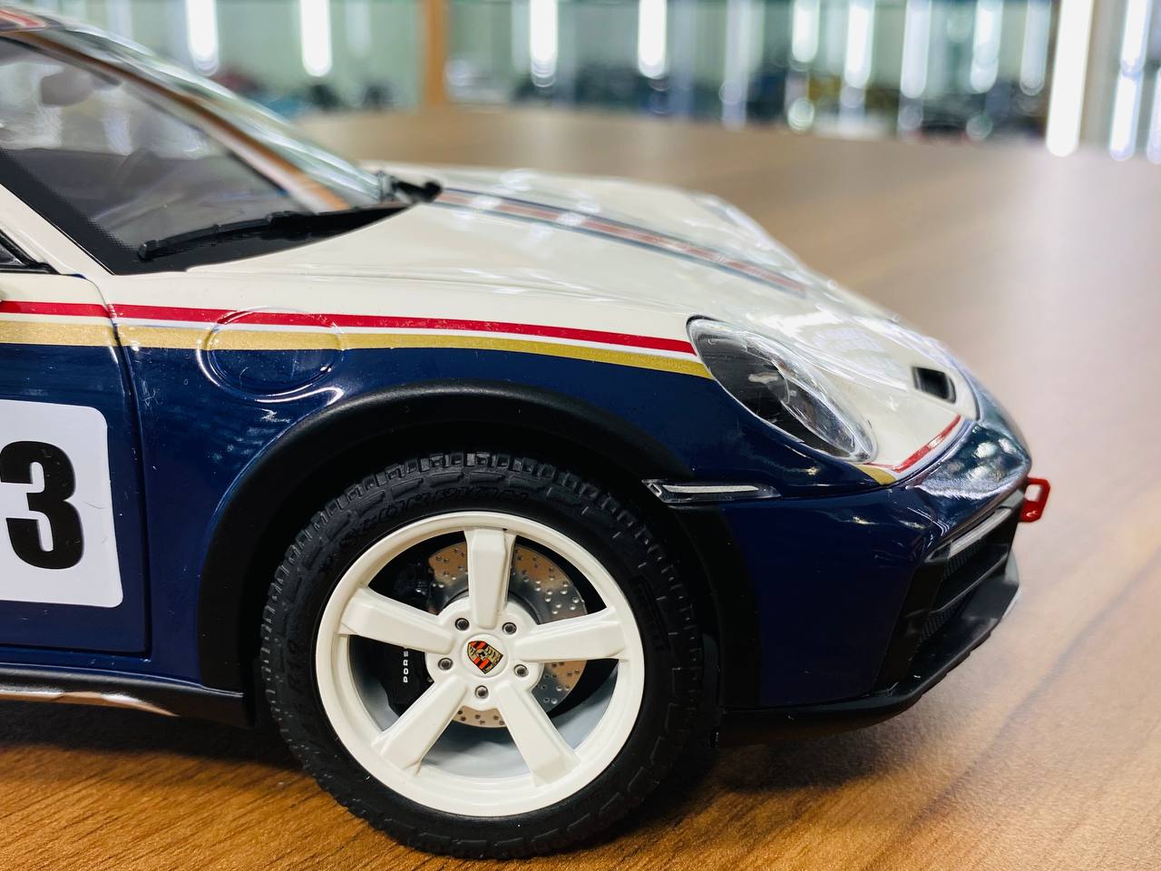 1/18 Diecast Norev Porsche 911 Dakar 2023 Roughroads