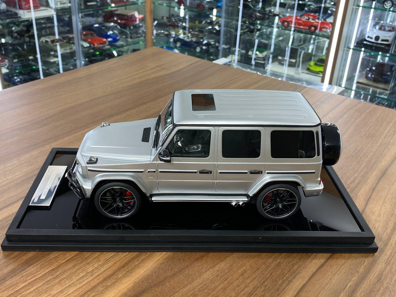 1/18 Resin Motor Helix Mercedes Benz AMG G63 2019 Matt Silver Limited 66 pcs