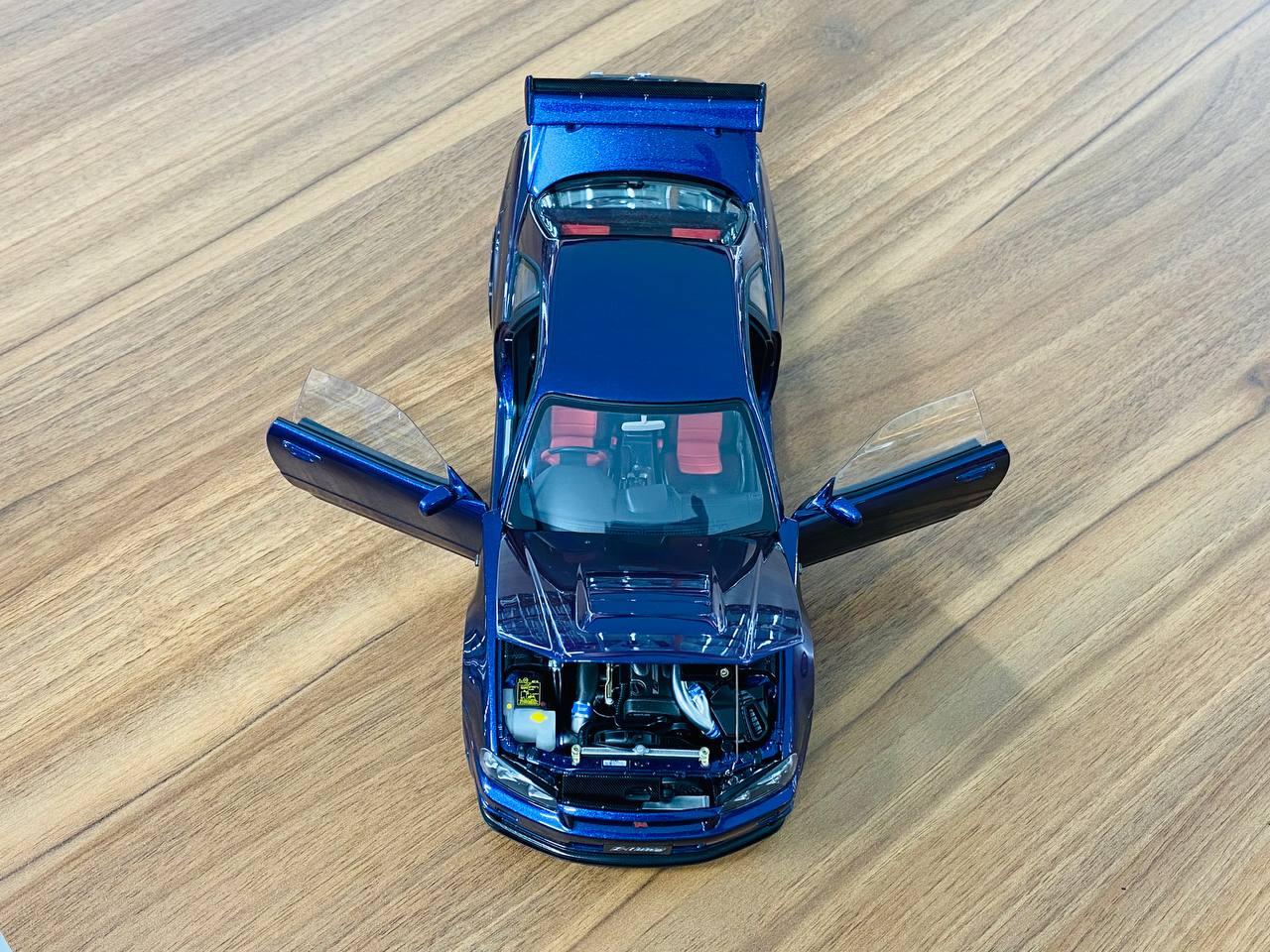 1/18 Diecast Model AUTOart Nissan GT-R R34 Z-tune Midnight purple