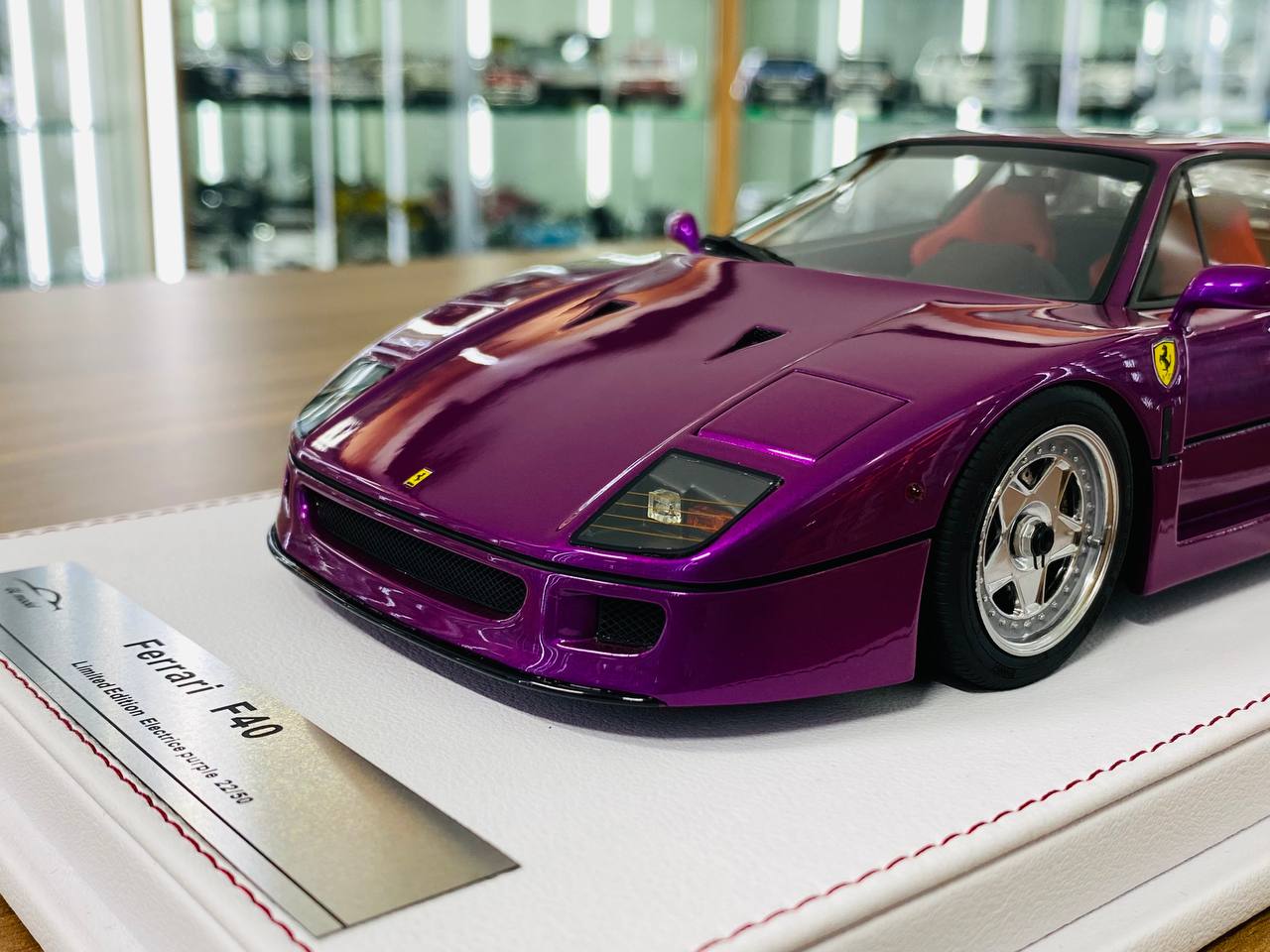 1/18 resin GL Models Ferrari F40 Purple Limited to 50 pcs