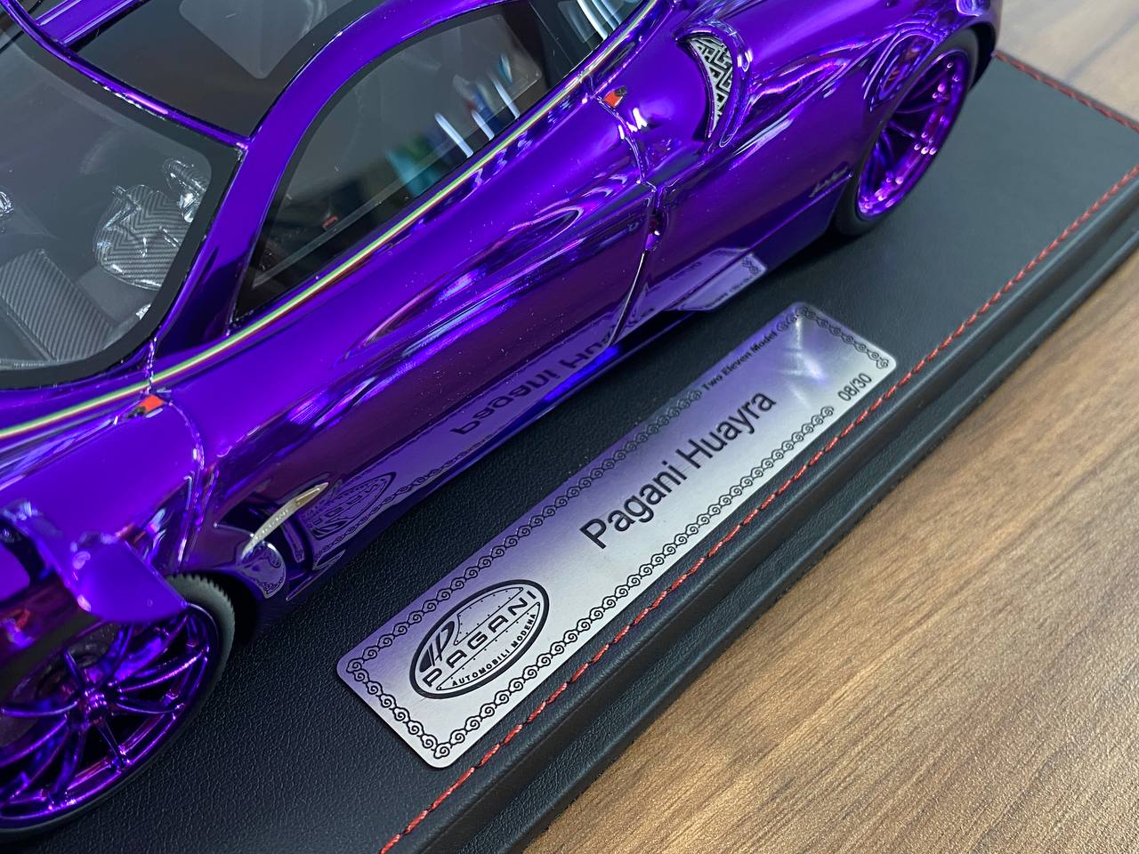 Two Eleven Models 1:18 Pagani Huayra – Purple Chrome (Limited Edition of 30)
