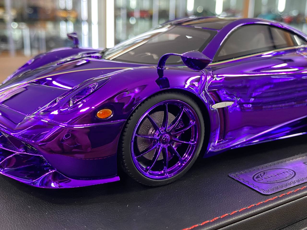 Two Eleven Models 1:18 Pagani Huayra – Purple Chrome (Limited Edition of 30)