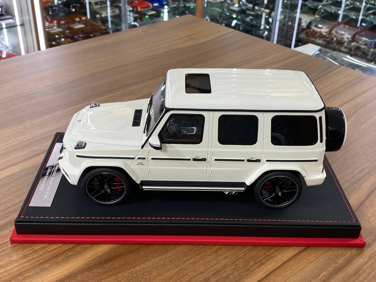 1/18 Resin BBA Models Mercedes Benz G 63 2025 White Limited 50 pcs