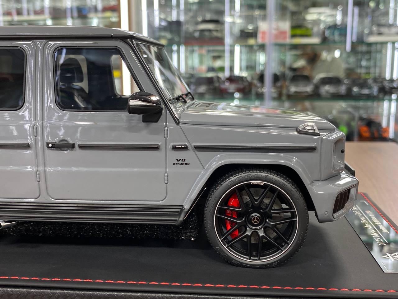 1/18 Resin BBA Models Mercedes Benz G 63 2025 Cement Grey Limited 30 pcs