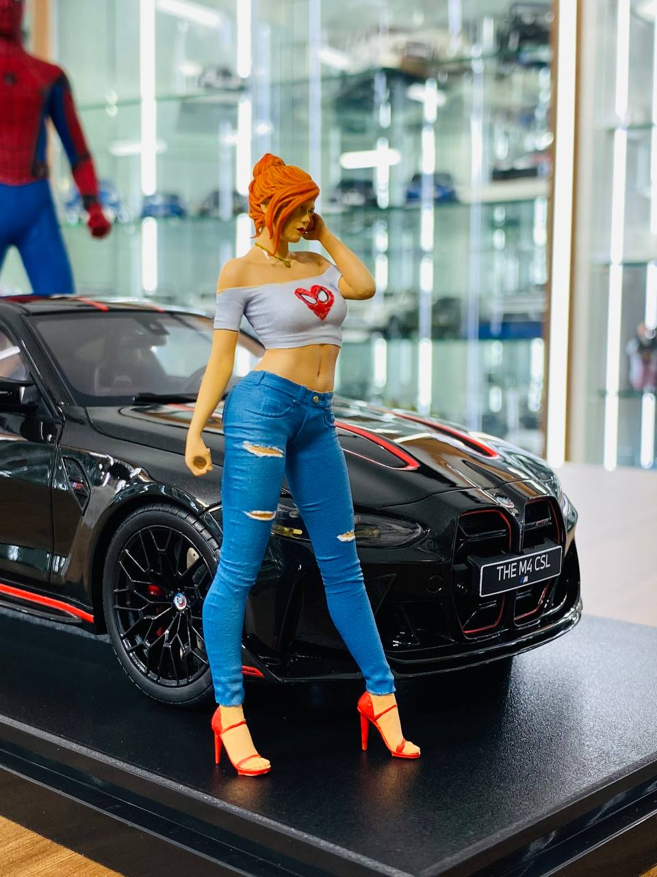1/18 Scale Figure (Hand Made / Painted) Mary Jane -SPIDERMAN