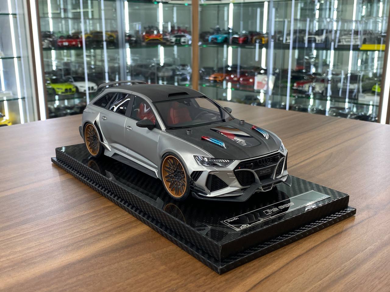 Audi RS 666 1:18 Resin Model – Silver Grey |VIP Models Limited