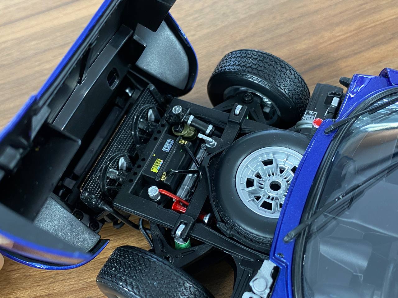 1/18 Diecast KYOSHO Lamborghini MIURA P400 Blue Metallic
