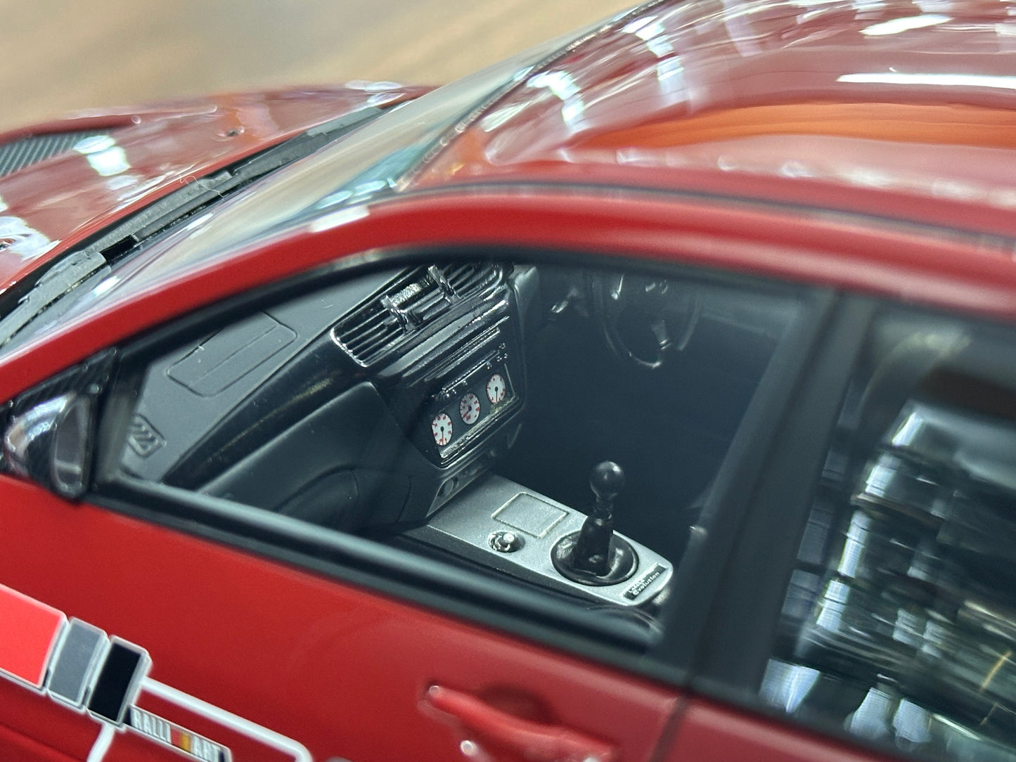 1/18 Resin Ignition Model Mitsubishi Lancer Evolution IX MR (CT9A) – Red