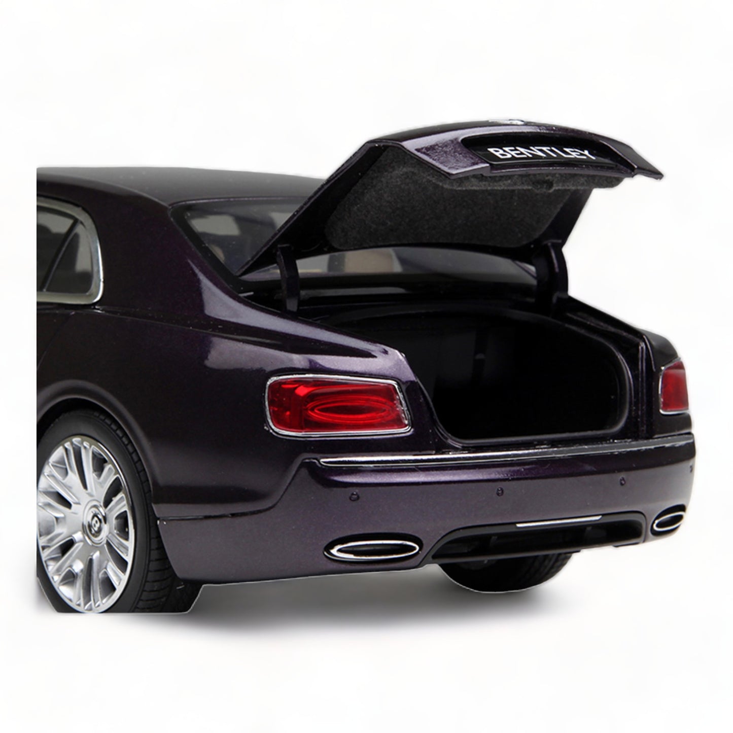 1/18 Diecast Bentley Flying Spur W12 Purple Kyosho Scale Model Car