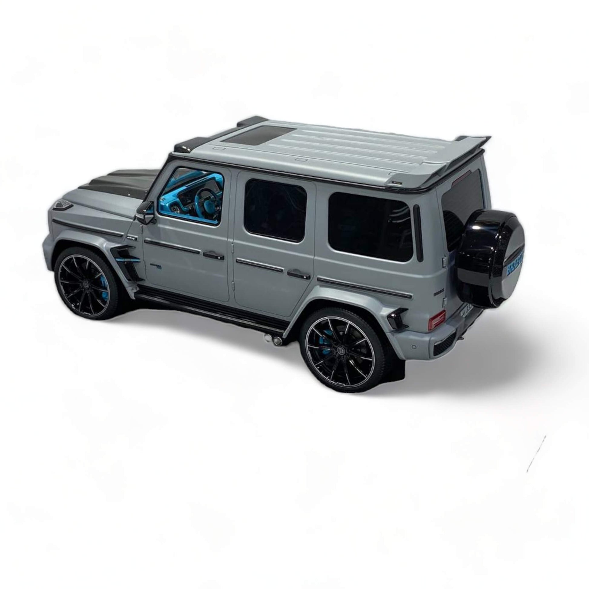 Mercedes-Benz BRABUS 800  Matt Grey 1/18 Limited Edition by Motor Helix|Sold in Dturman.com Dubai UAE.