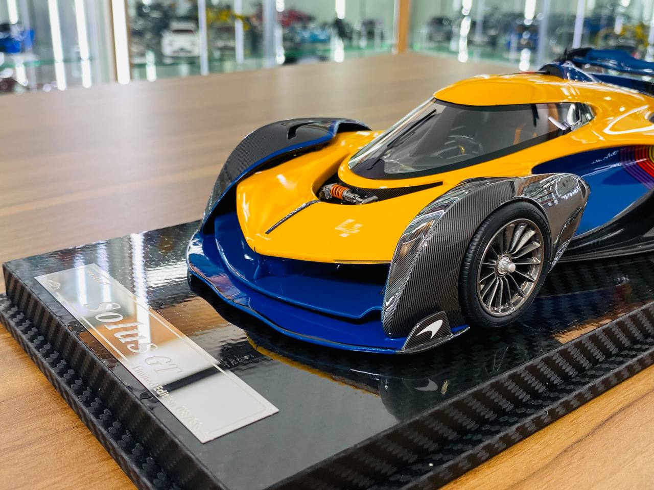 1/18 Resin Model - VIP Model McLaren Solus GT (Papaya Orange Decal)