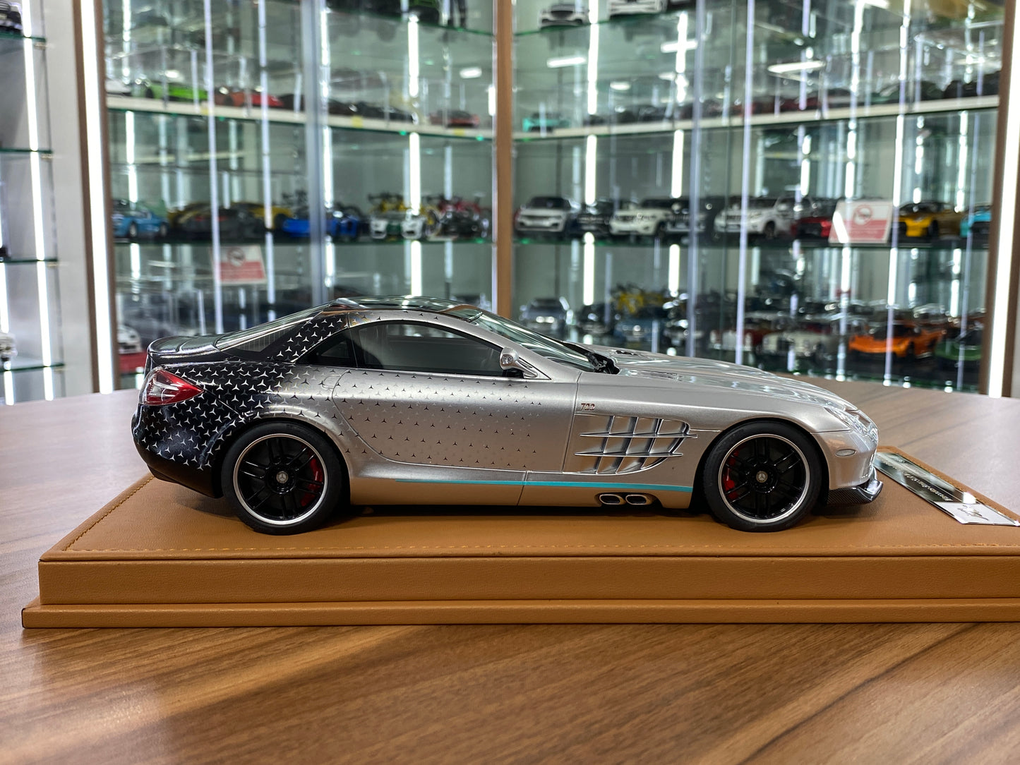 1/18 Resin IVY Models Mercedes-Benz SLR McLaren 722 Limited 45, Star/Silver