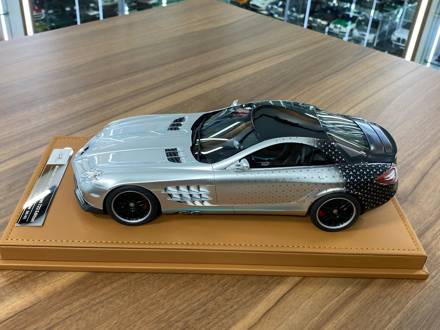 1/18 Resin IVY Models Mercedes-Benz SLR McLaren 722 Limited 45, Star/Silver
