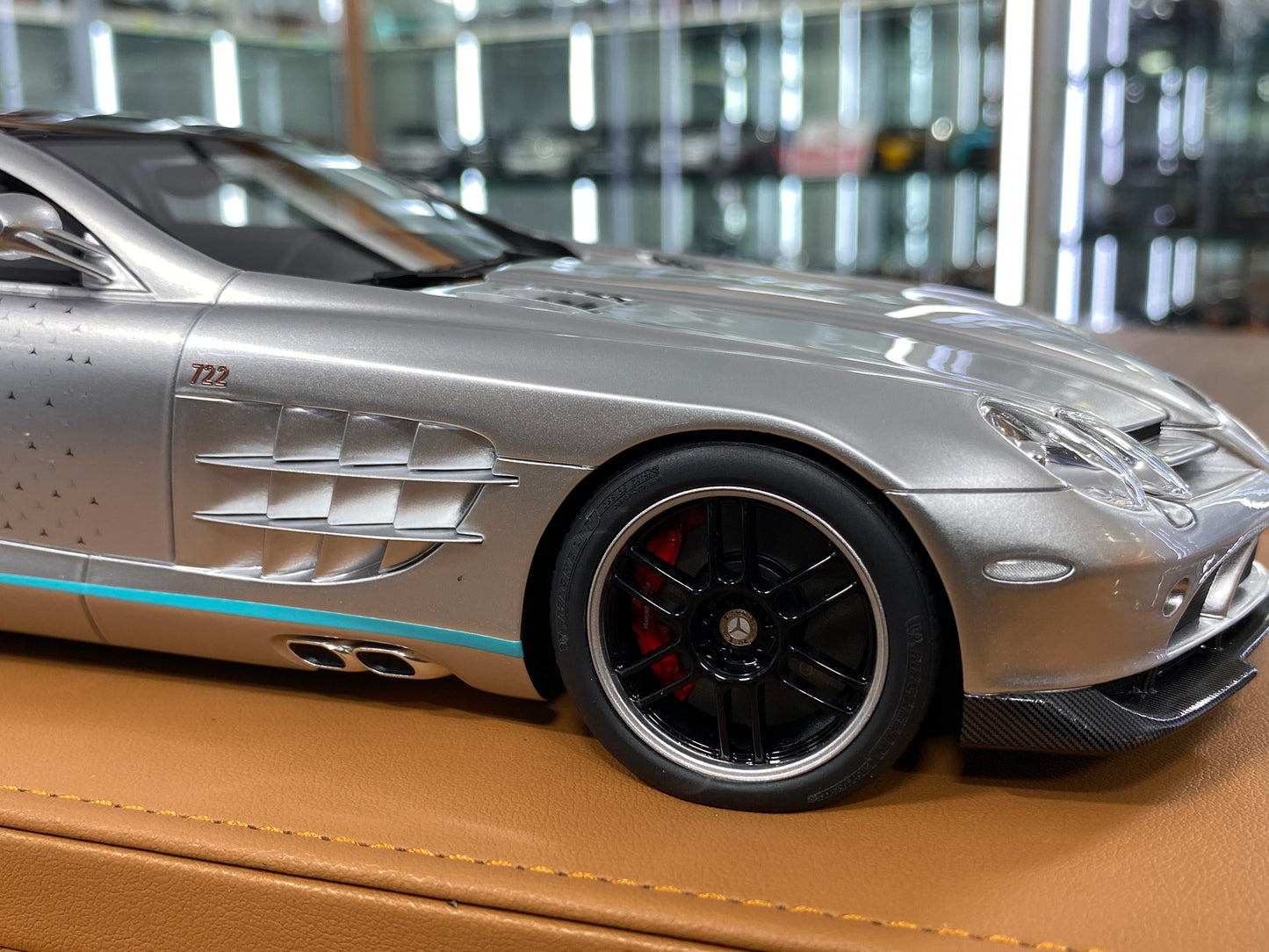 1/18 Resin IVY Models Mercedes-Benz SLR McLaren 722 Limited 45, Star/Silver