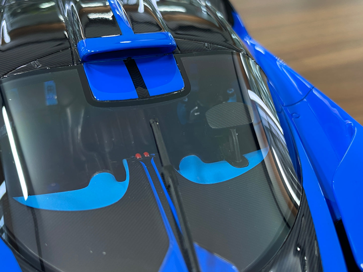 1/18 Resin MR Collection - Bugatti Bolide in Striking Blue Model Car