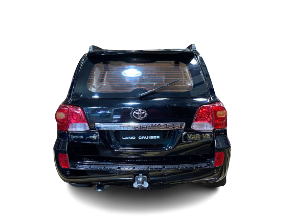 1/18 Diecast Toyota Land cruiser 200 Black 2012 with stickers FAW Toys Scale Model Car|Sold in Dturman.com Dubai UAE.