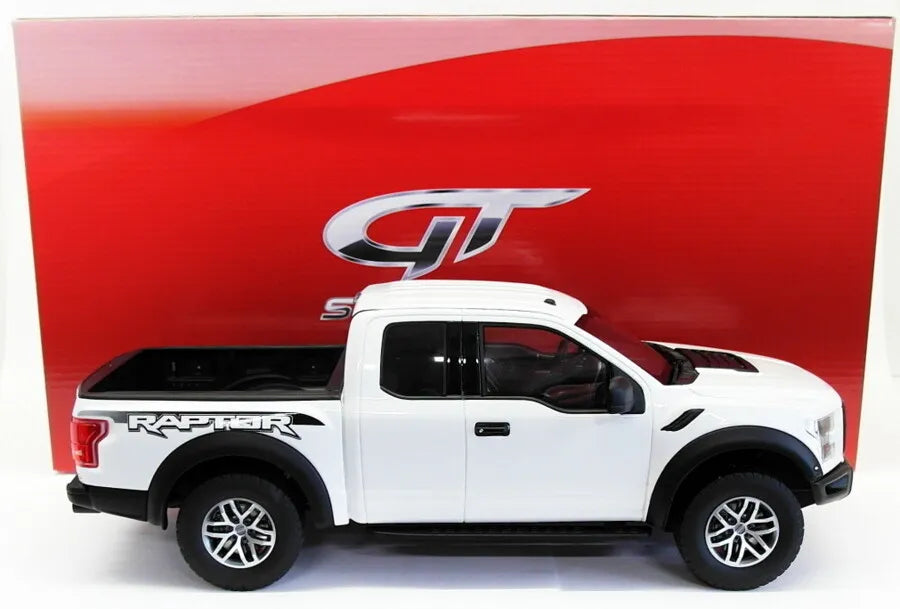 1/18 Diecast Ford Raptor White GT Spirit white Scale Model Car|Sold in Dturman.com Dubai UAE.