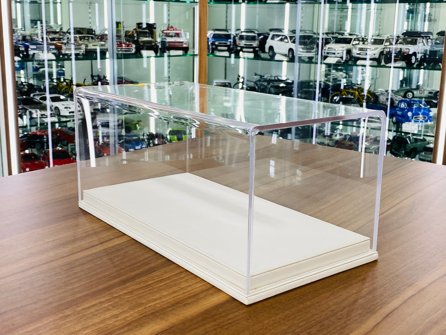 Acrylic Display Case - White | Perfect Size for Your Collectibles!