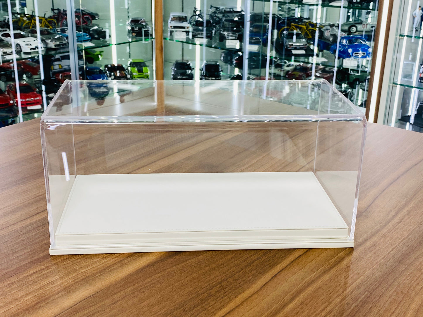 Acrylic Display Case - White | Perfect Size for Your Collectibles!