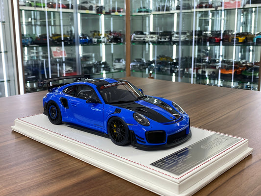 1/18 Davis & Giovanni Porsche 911 GT2 RS MR Riviera Blue | Resin | Limited 10 pcs