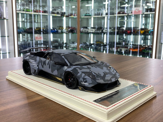 1/18 Davis & Giovanni Lamborghini MURCIÉLAGO Black/Grey Camouflage | Resin | Limited 8 Pcs