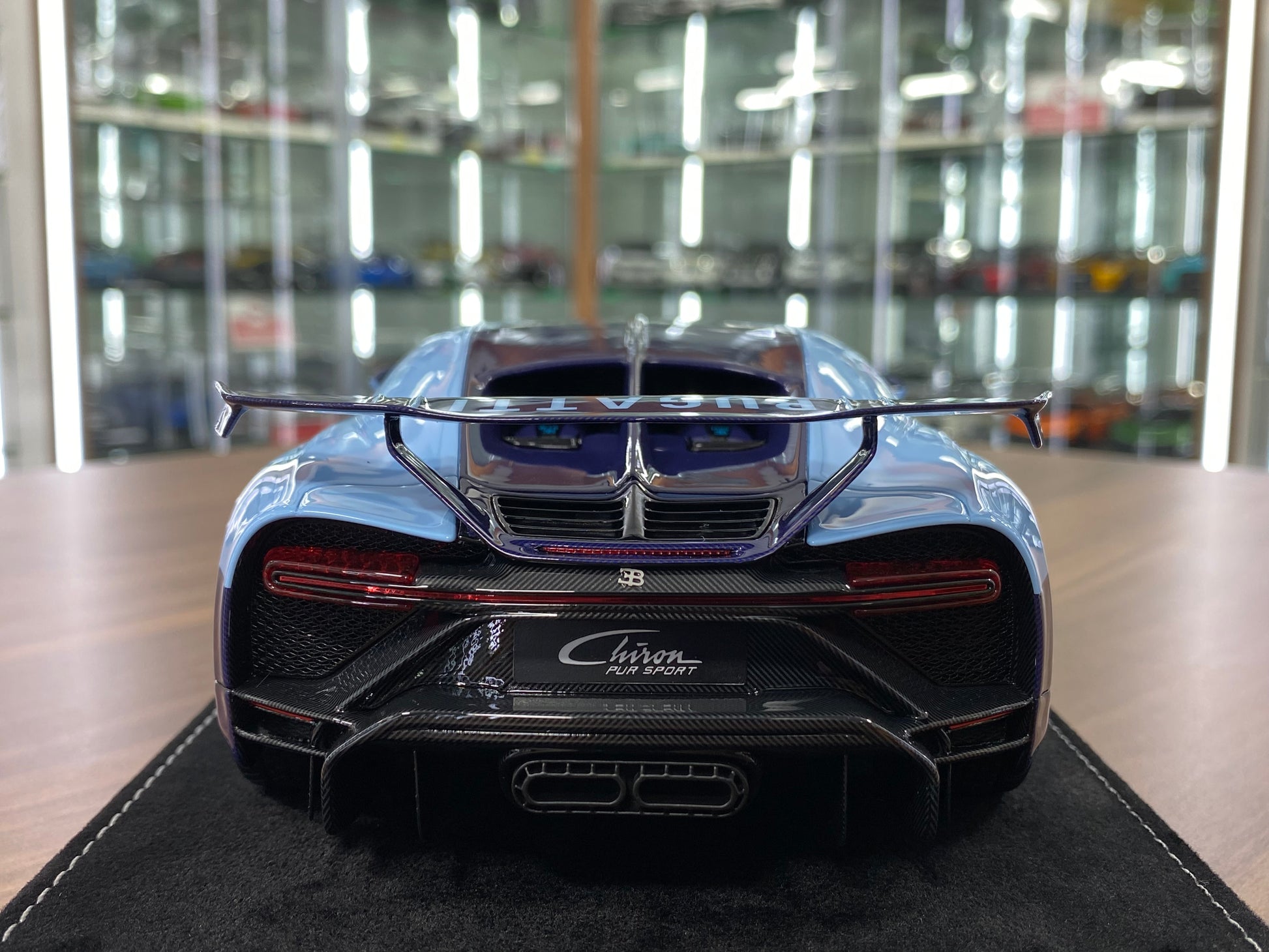 1/18 HH Bugatti Chiron Pur Sport – Azzurro La Plata blue – Limited Edition of 30