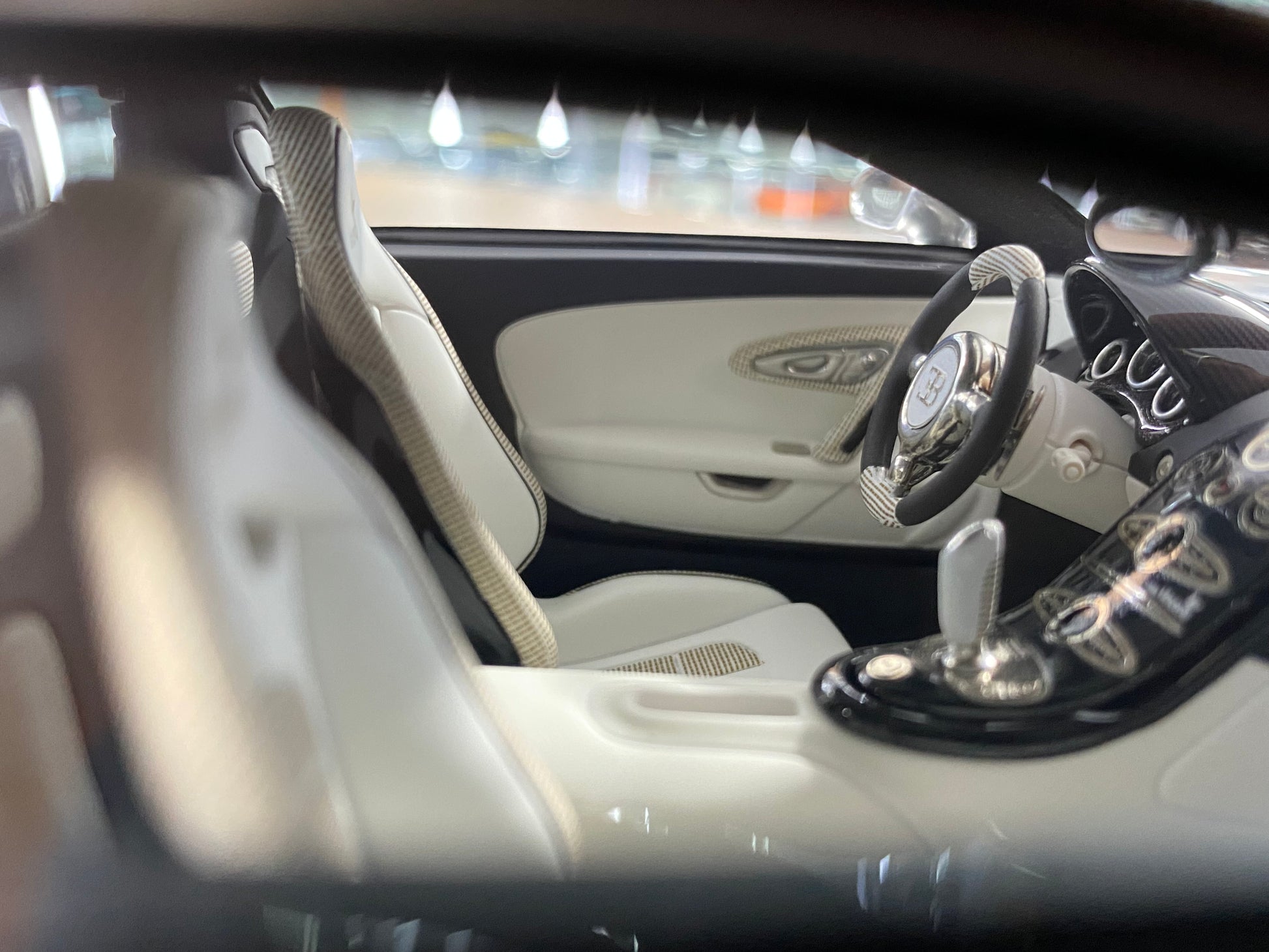 1/18 Davis & Giovanni Bugatti Vincero Mansory Chrome Silver | Resin | Limited 30 pcs