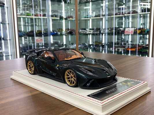 1/18 Resin – Ferrari 812 N-Largo Novitec | Davis & Giovanni |Metallic green | Limited 15 pcs