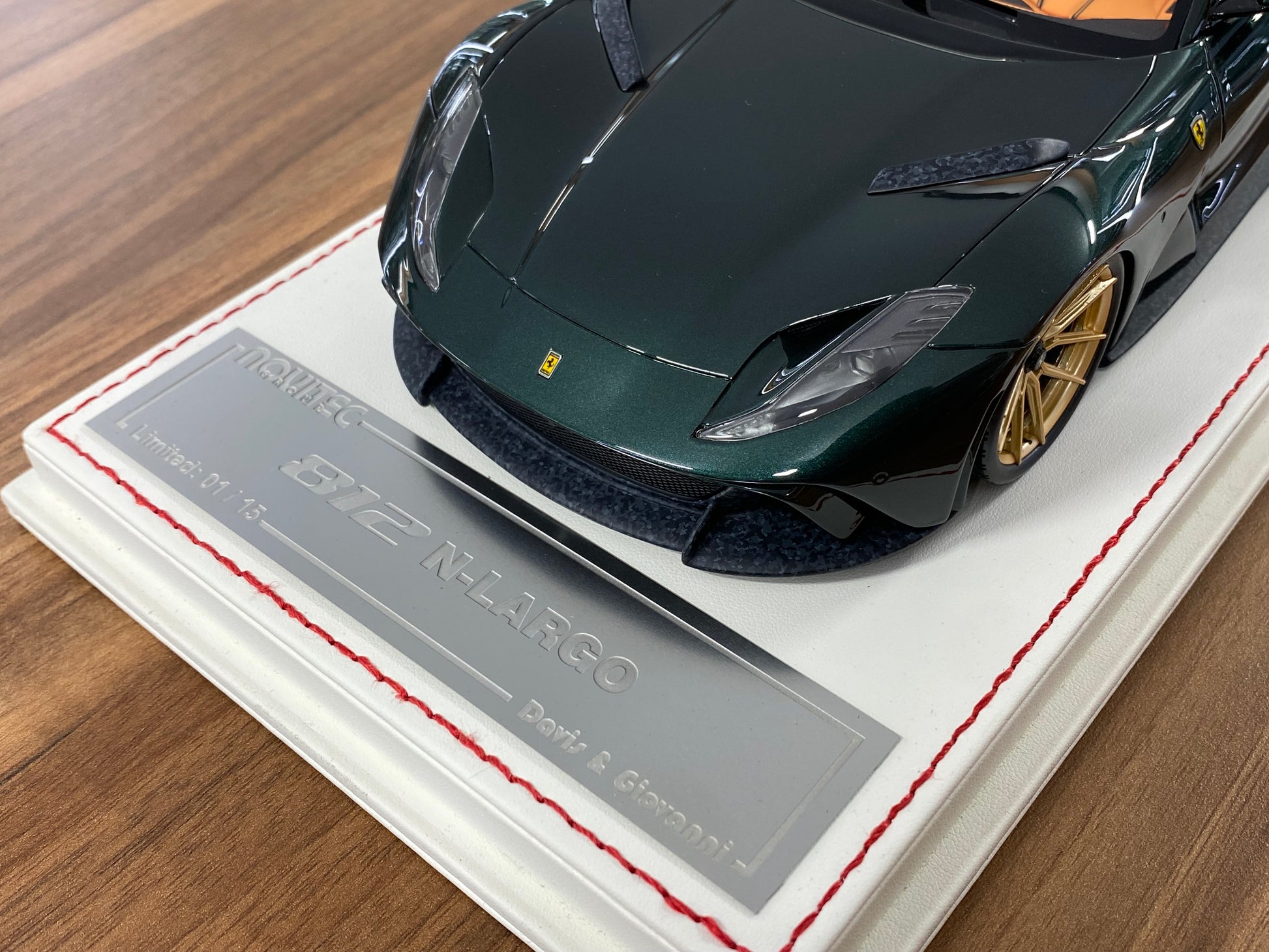 1/18 Resin – Ferrari 812 N-Largo Novitec | Davis & Giovanni |Metallic green | Limited 15 pcs
