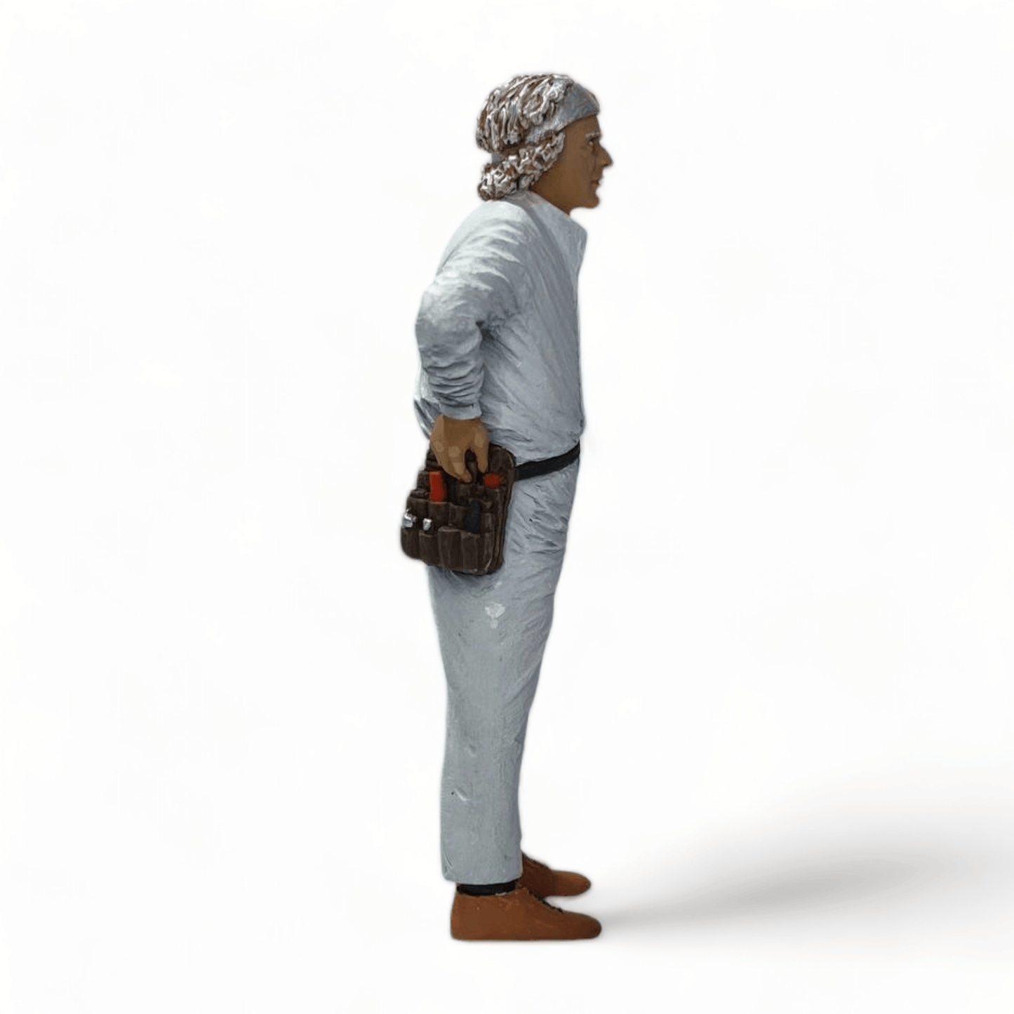 Figure Doc Brown Back to the Future White by SF 1/18 (1of500)|Sold in Dturman.com Dubai UAE.