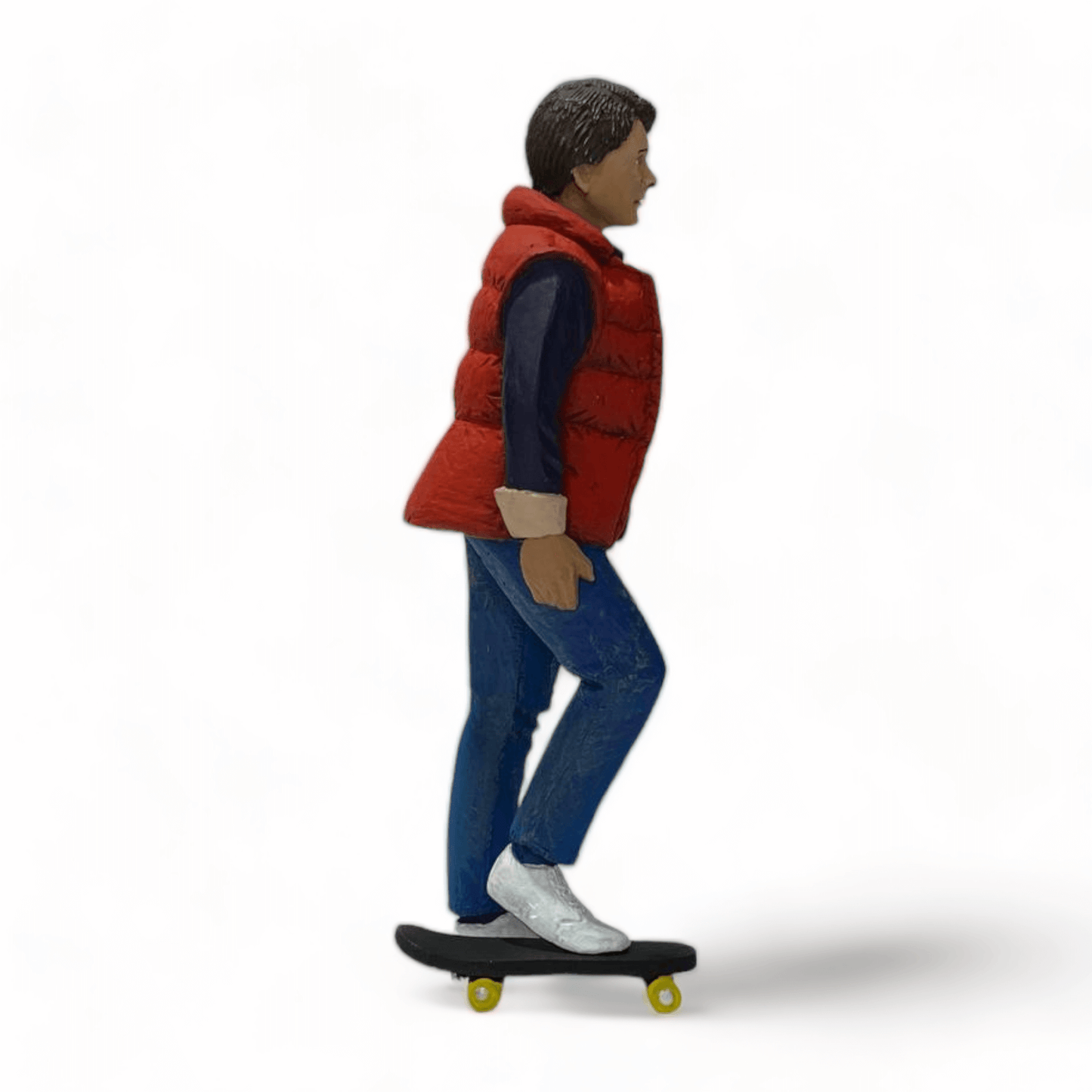 Figure Marty McFly and Scateboard Back to the Future red/black by SF 1/18 (1of500)|Sold in Dturman.com Dubai UAE.