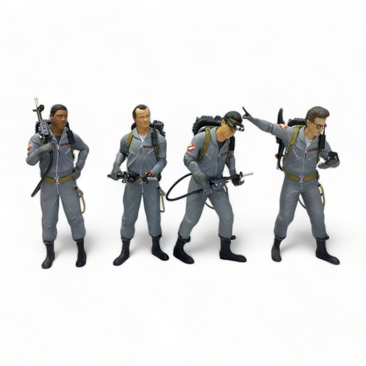 Scale Figure Ghostbusters 4 persons Grey by SF 1/18|Sold in Dturman.com Dubai UAE.