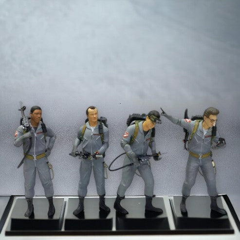 Scale Figure Ghostbusters 4 persons Grey by SF 1/18