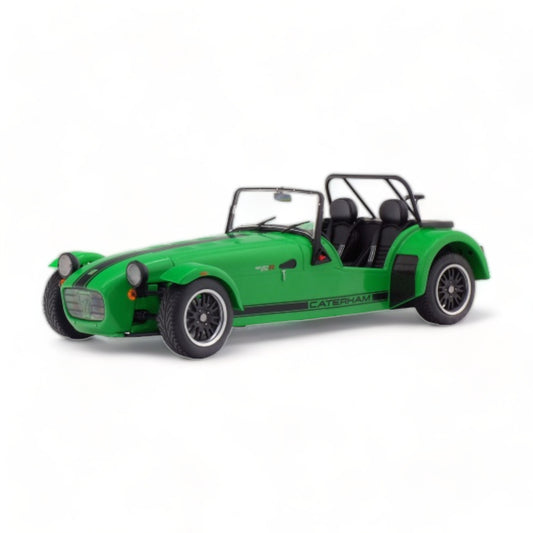 1/18 Diecast Caterham Seven 275R Green Solido Scale Model Car
