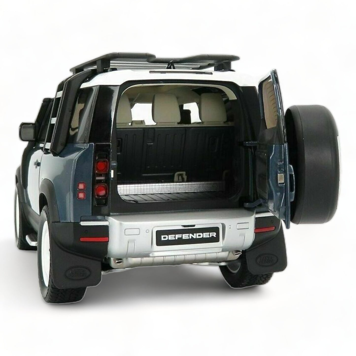 1/18 Diecast Land Rover Defender 90 Blue by Almost Real Scale Model Car|Sold in Dturman.com Dubai UAE.