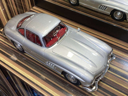 1/12 Norev Metal Diecast - Mercedes-Benz 300SL (1954) in Classic Silver|Sold in Dturman.com Dubai UAE.