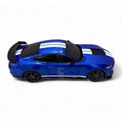 1/18 Solido Metal Diecast - Ford Shelby GT500 (2020) in Striking Blue|Sold in Dturman.com Dubai UAE.