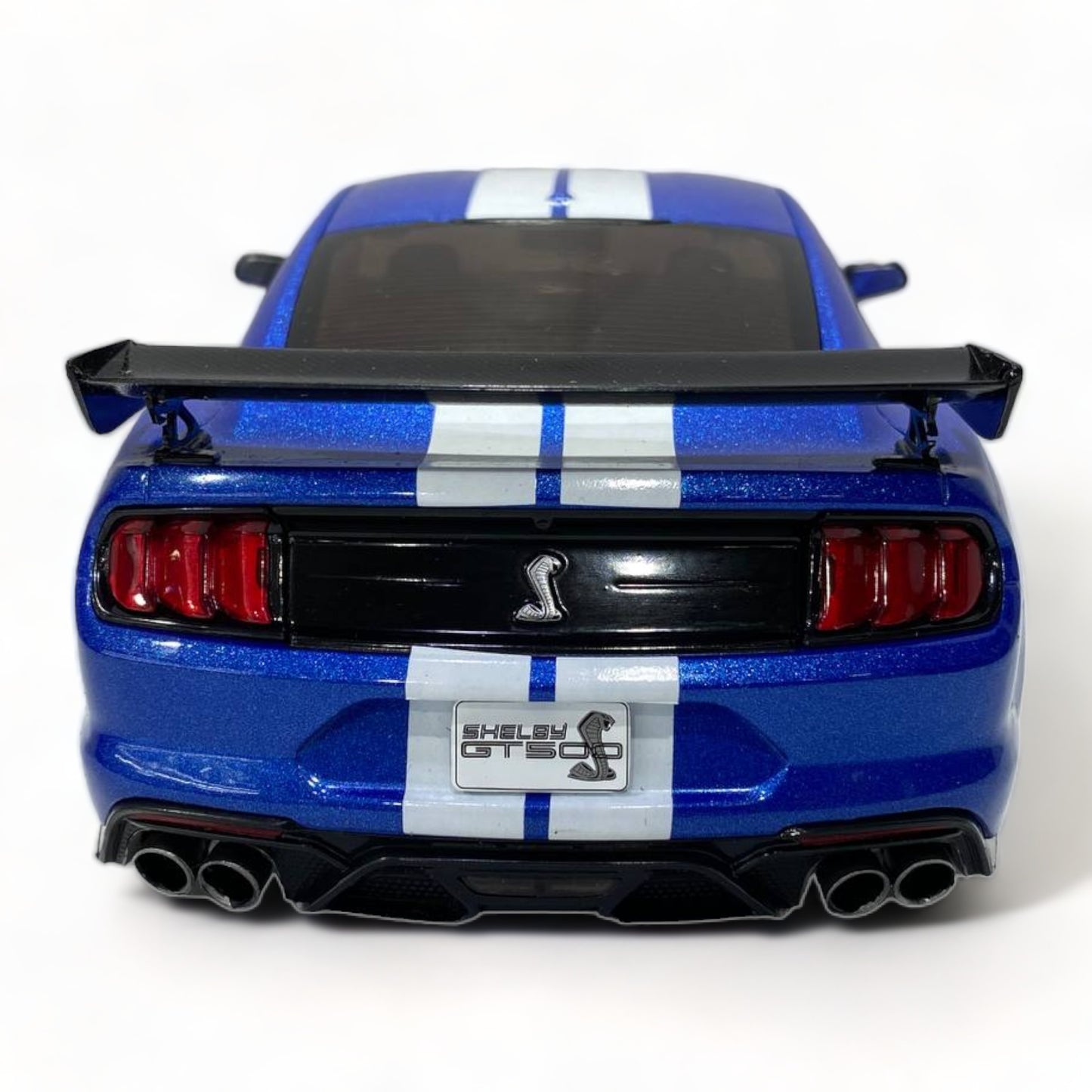 1/18 Solido Metal Diecast - Ford Shelby GT500 (2020) in Striking Blue|Sold in Dturman.com Dubai UAE.