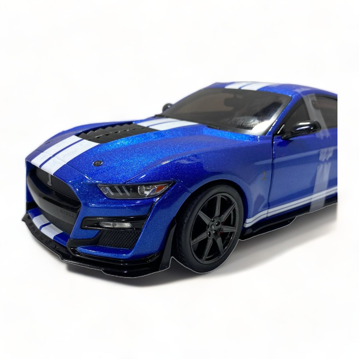1/18 Solido Metal Diecast - Ford Shelby GT500 (2020) in Striking Blue|Sold in Dturman.com Dubai UAE.